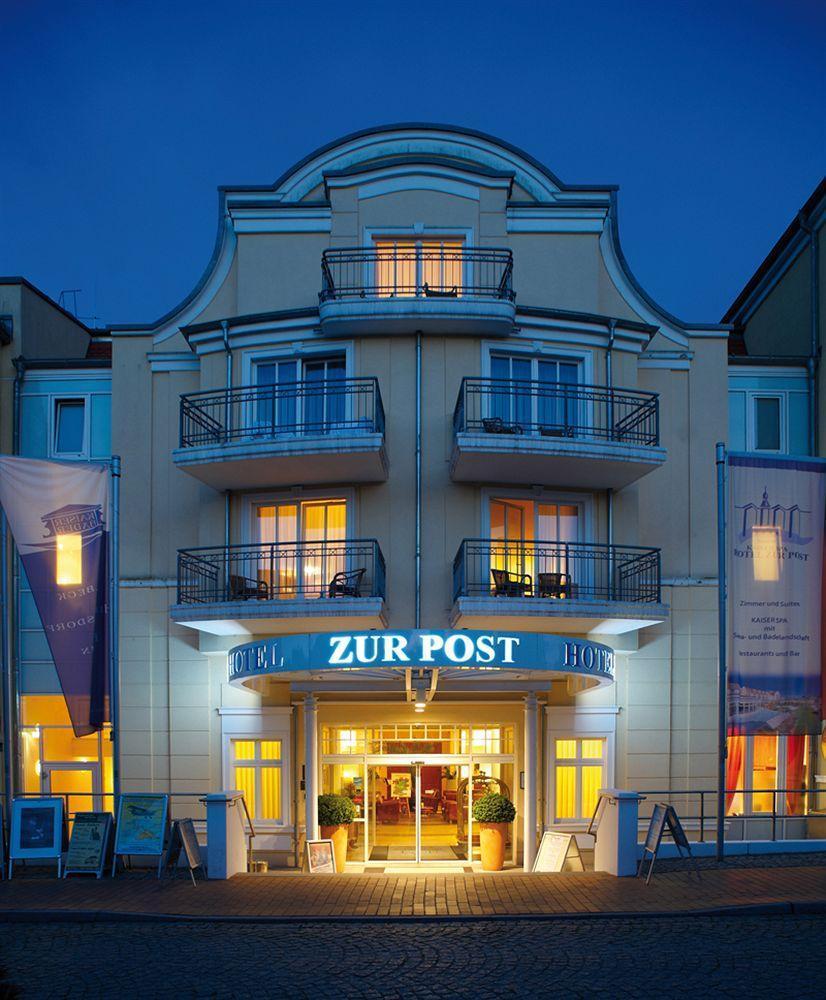 Hotel Zur Post - Ein Rovell Hotel ゼーバート・ヘリングスドルフ エクステリア 写真